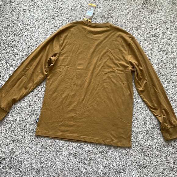 Eddie Bauer NWT Men’s Long Sleeve Crew Neck Tee Sz M Tapenade Classic Fit Jersey - Picture 9 of 9